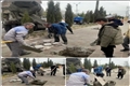 آماده سازی پایه ی ست های ورزشی در بلوار چهارده معصوم
